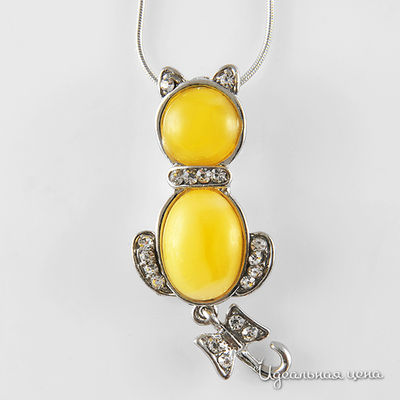 Кулон Migura, цвет желтый