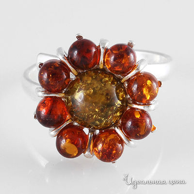 Кольцо Migura, цвет коньячный