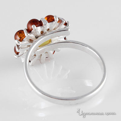 Кольцо Migura, цвет коньячный