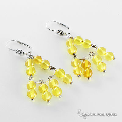Серьги Migura, цвет Желтый