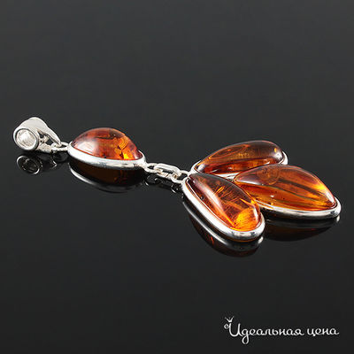 Подвеска Эсмеральда, цвет коньячный