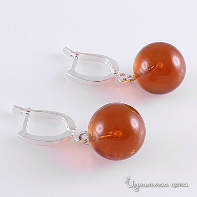 Серьги Migura, цвет коричневый