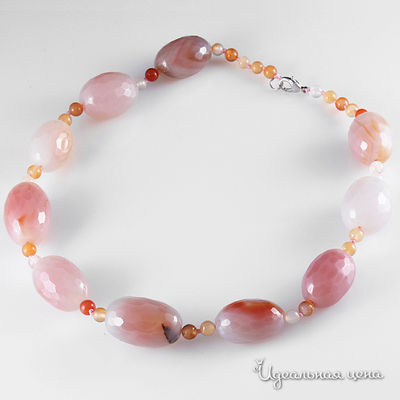 Бусы Migura, цвет розовый