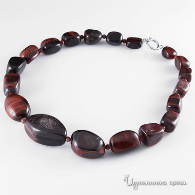 Бусы Migura, цвет коричн.