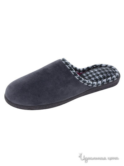 Тапочки Isotoner, цвет серый