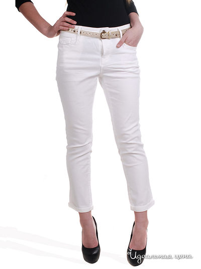 Брюки C'est Beau la Vie!, цвет Белый