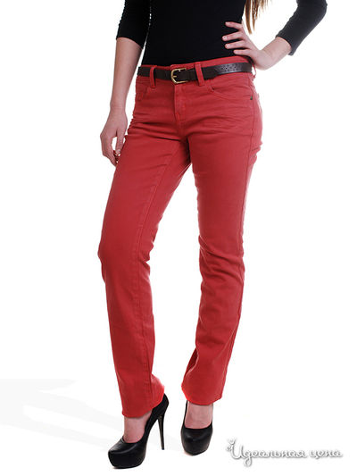 Брюки C'est Beau la Vie!, цвет кирпичный