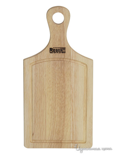Доска разделочная, 38х18х1,5 см Regent, цвет бежевый