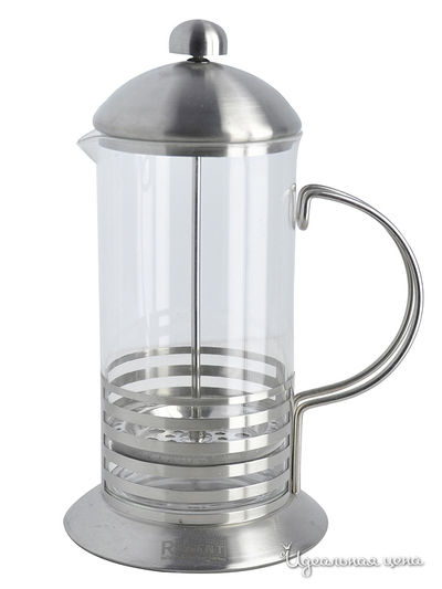 Френч-пресс, 0,6 л Regent, цвет металл