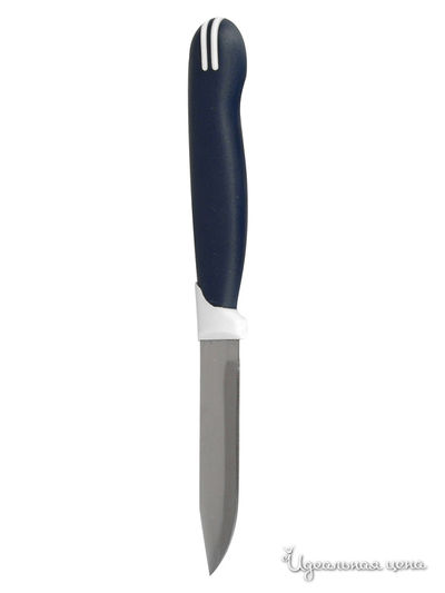 Нож для овощей, 80/190мм Regent, цвет синий