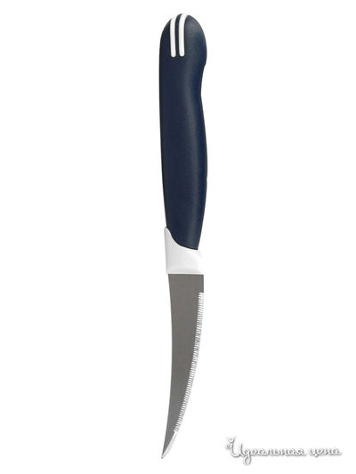 Нож для фруктов, 80/190мм Regent, цвет синий, белый