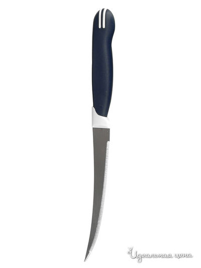 Нож для томатов, 125/235мм Regent, цвет синий