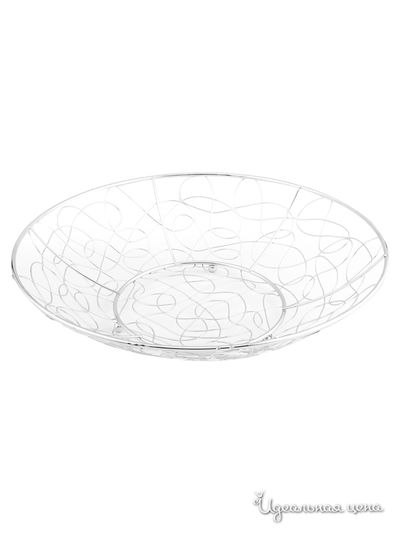 Фруктовница, 28*13 см Regent, цвет металл