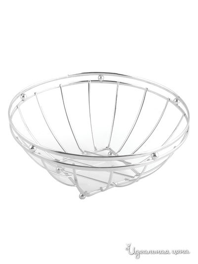 Фруктовница, 24*10 см Regent, цвет металл
