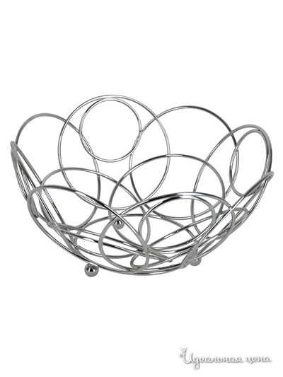 Фруктовница, 26х13 см Regent, цвет металл