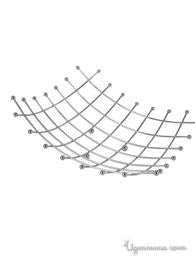 Фруктовница, 35х35х11 см Regent, цвет металл