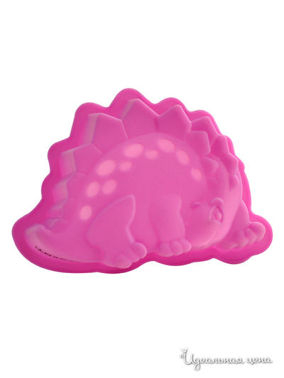 Форма для выпечки  "Стегозавр", 10x13x4 см Regent, цвет сиреневый