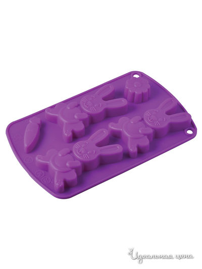 Форма для выпечки, 21х13х2 см Regent, цвет фиолетовый