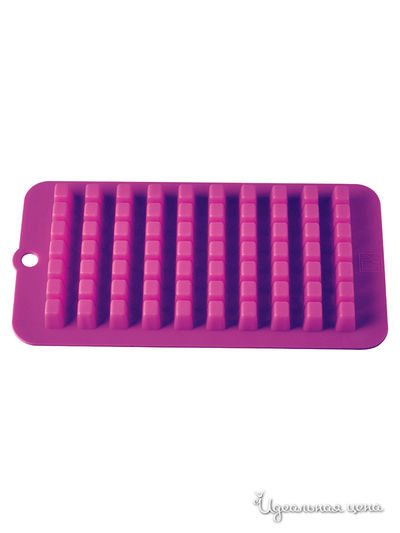 Форма для льда, 21х11х2 см Regent, цвет лиловый
