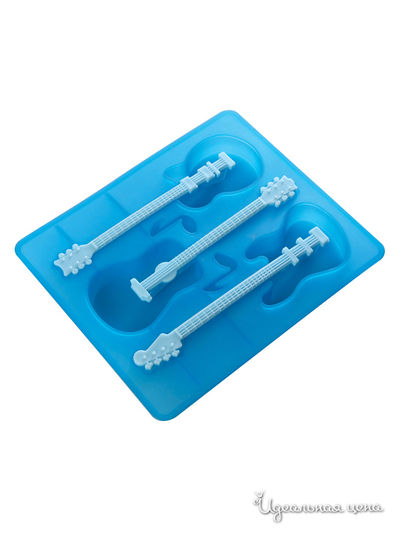 Форма для льда "Джаз", 21х18 см Regent, цвет голубой