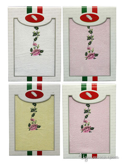 Набор полотенец Grand Textil, цвет розовый