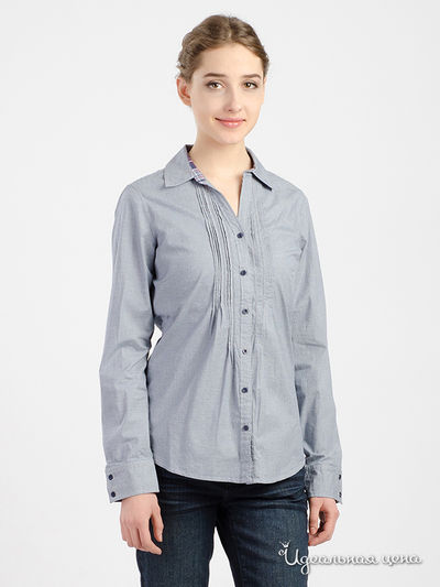 Рубашка C'est Beau la Vie!, цвет синий