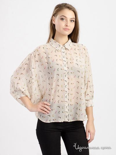 Блуза Red Soul, цвет рисунок/экрю