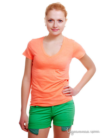 Футболка Red Soul, цвет оранжевый неон