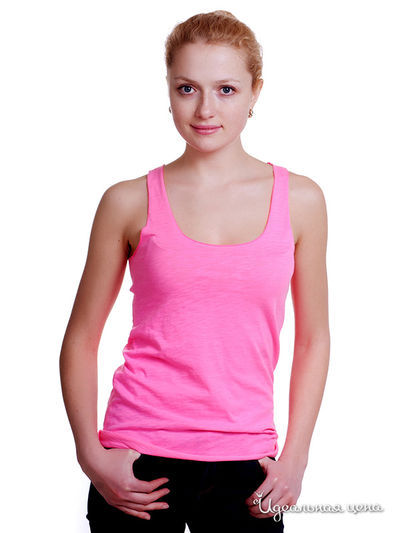 Топ Red Soul, цвет розовый неон