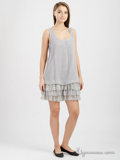 Платье Red Soul, цвет рисунок/серо-голубой