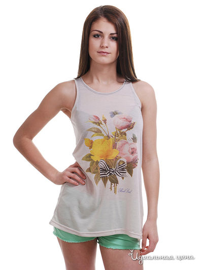 Топ Red Soul, цвет светло-серый