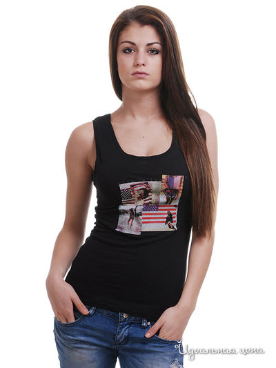 Топ Red Soul, цвет черный