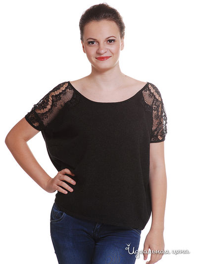 Топ Red Soul, цвет черный