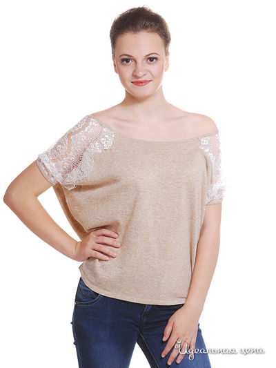 Топ Red Soul, цвет бежевый