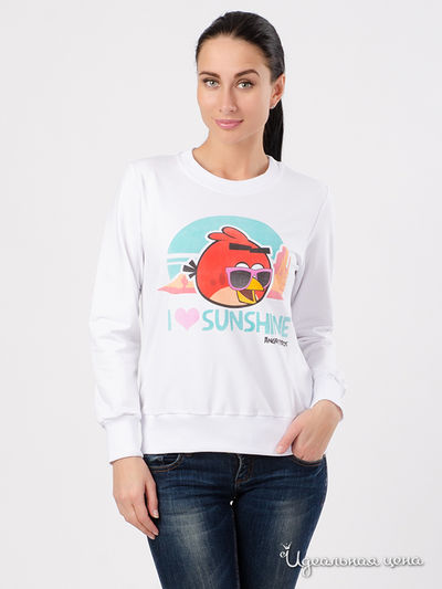 Джемпер Angry Birds, цвет Белый