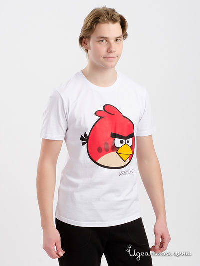 Футболка Angry Birds, цвет Белый
