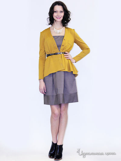 Блуза Nastya Sergeeva by May Be, цвет Желтый