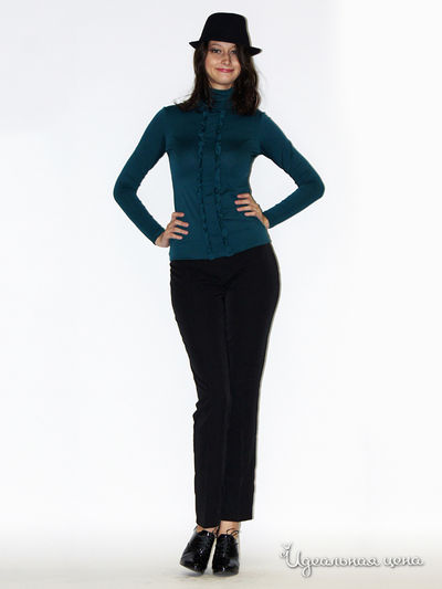 Водолазка Nastya Sergeeva by May Be, цвет Зеленый