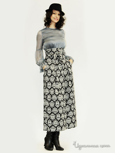 Блуза Nastya Sergeeva by May Be, цвет серый