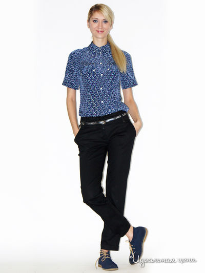 Блуза Nastya Sergeeva by May Be, цвет синий