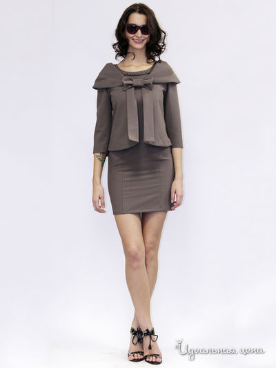 Жакет Nastya Sergeeva by May Be, цвет мокко