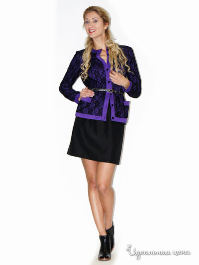 Жакет Nastya Sergeeva by May Be, цвет фиолетовый
