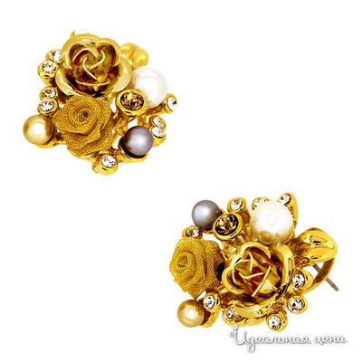 Серьга Incognito, цвет золотой