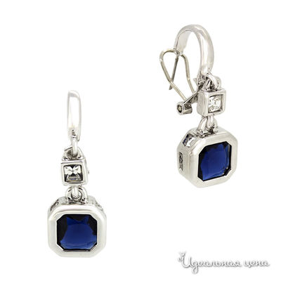 Серьга Incognito, цвет индиго