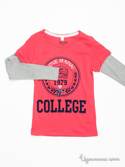 Лонгслив Manai, цвет красный