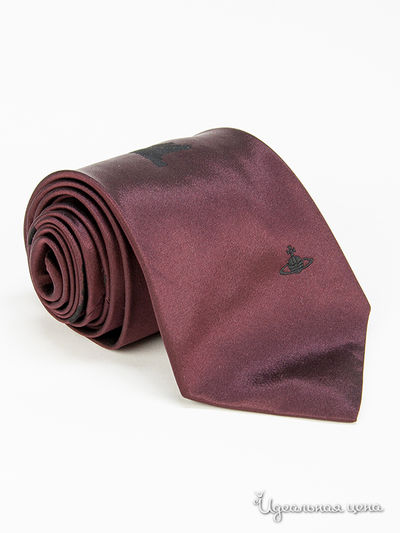 Галстук Westwood Cravatta, цвет бордовый