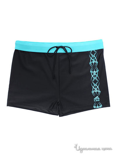 Плавки CBK, цвет черный? бирюзовый