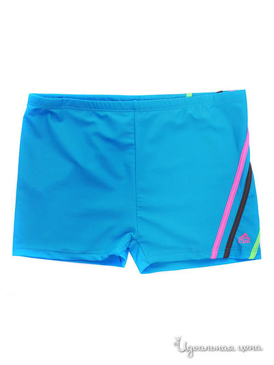 Плавки CBK, цвет синий/серо-коричневый/розовый/анис