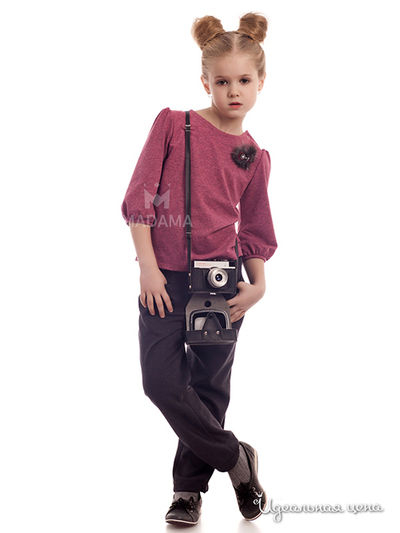 Брюки Madama, цвет темно-серый