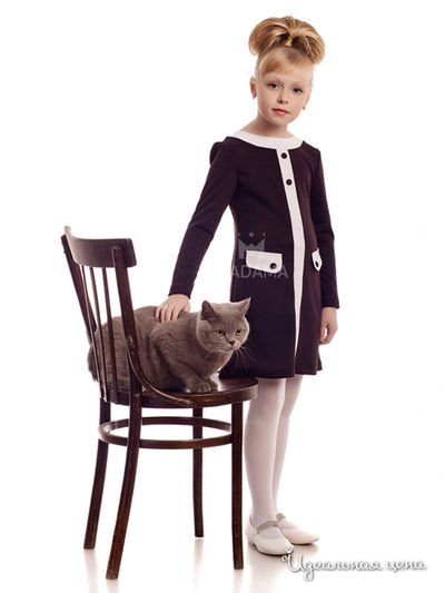 Платье Madama, цвет Коричневый